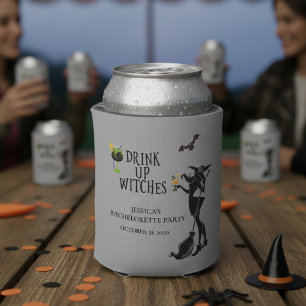 Enfriador De Latas Soltera en Octubre Bebida de Brujas