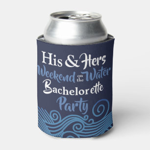 Enfriador De Latas Soltero combinado personalizado/Bachelorette