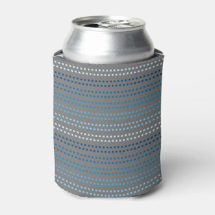 Enfriador De Latas Sombras de azul con color de fondo cambiable