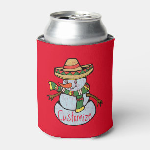 Enfriador De Latas Sombrero mexicano Santa Thunder_Cove