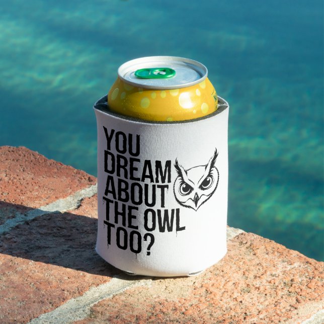 Enfriador De Latas ¿Soñas también con la lechuza? (Piscina in situ)