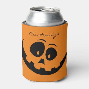 Enfriador De Latas Sonrisa de Jack O'lantern Thunder_Cove