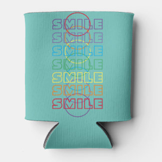Enfriador De Latas Sonrisa tecnicolor Can Coozie