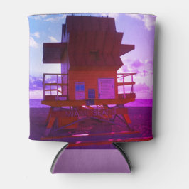 Enfriador De Latas South Beach, Miami Lifeguard Stand (Ocean Rescue)