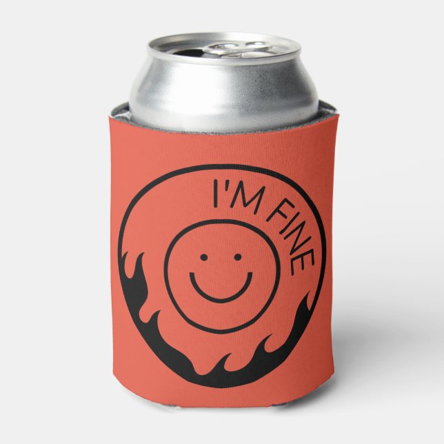 Enfriador De Latas Soy buen Refrigerador de bebidas (Lata Anverso)