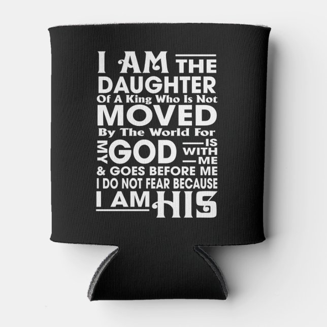 Enfriador De Latas Soy la hija de un rey (Anverso)