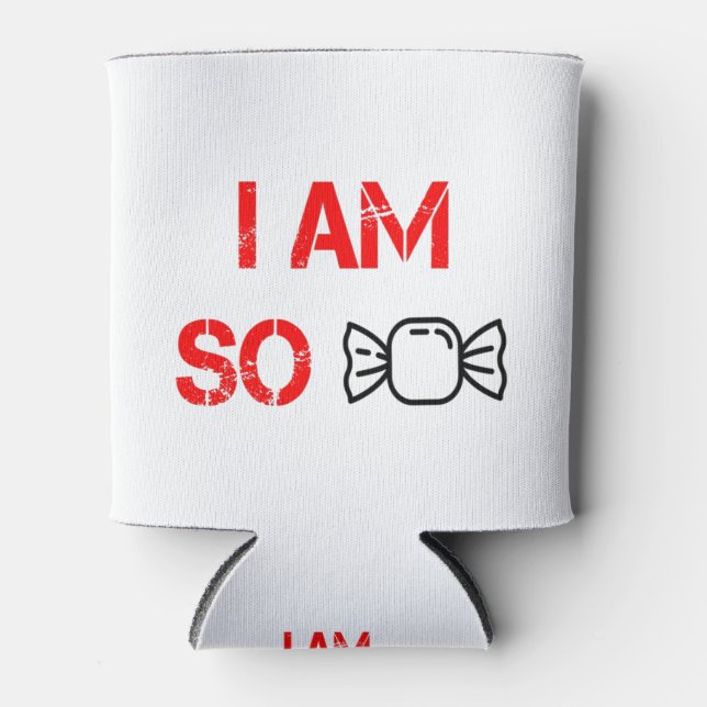 Enfriador De Latas Soy tan dulce (Anverso)