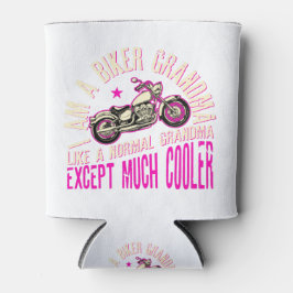 Enfriador De Latas Soy una bici-abuela Guay regalo divertido para los