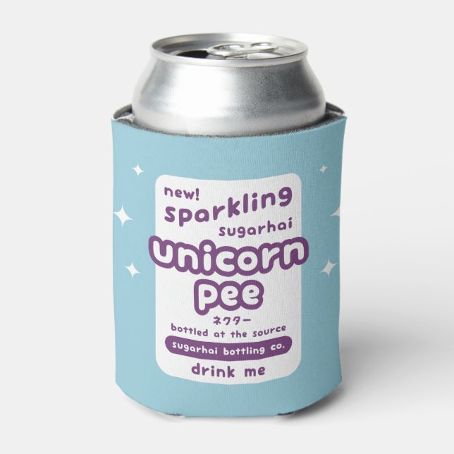 Enfriador De Latas Sparkling Unicorn Pee (Lata Anverso)