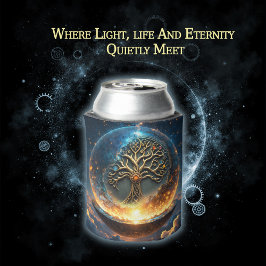 Enfriador De Latas Sphere of Life – The Golden World Tree. 