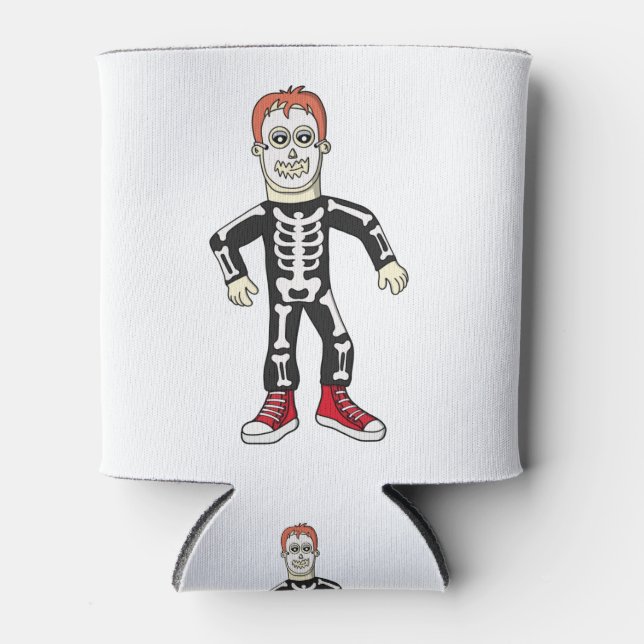 Enfriador De Latas Spooky Bones (Anverso)