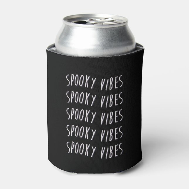 Enfriador De Latas spooky vibes typography (Lata Anverso)