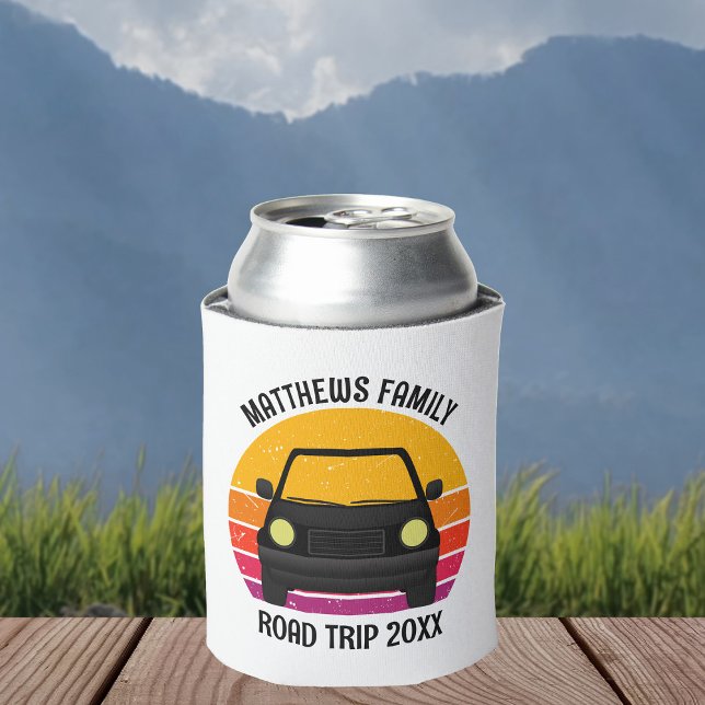 Enfriador De Latas Spring Break Road Trip Sunset Customized (Subido por el creador)