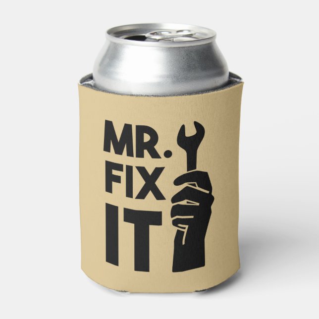 Enfriador De Latas Sr. Fix It Handyman (Lata Anverso)