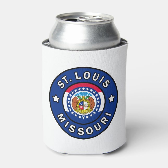 Enfriador De Latas St. Louis Missouri (Lata Anverso)