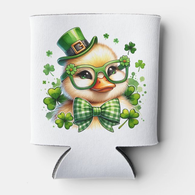 Enfriador De Latas ST. Patricks Day Duck (Anverso)