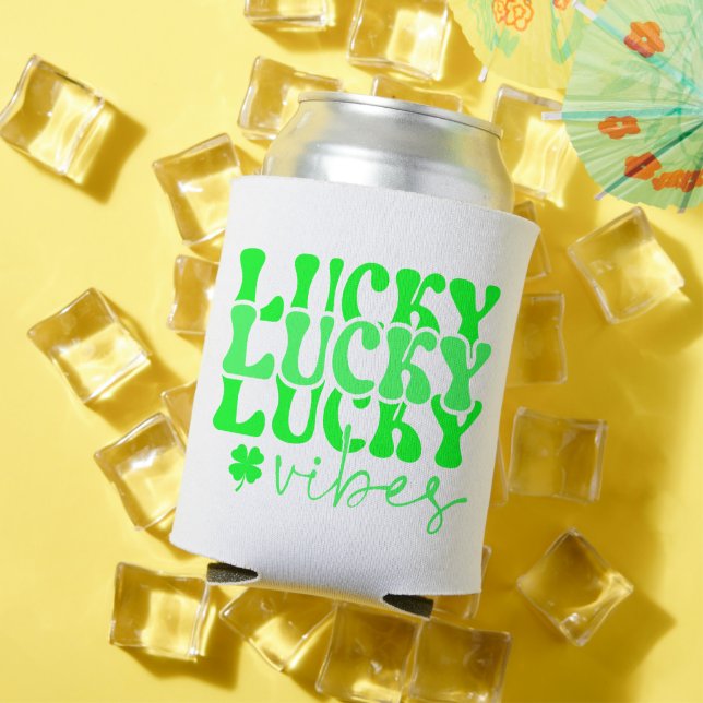 Enfriador De Latas St Patrick's Day Lucky greenelegante (Verano in situ)