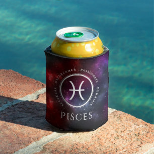 Enfriador De Latas Starfield Pisces Fish Western Zodiac
