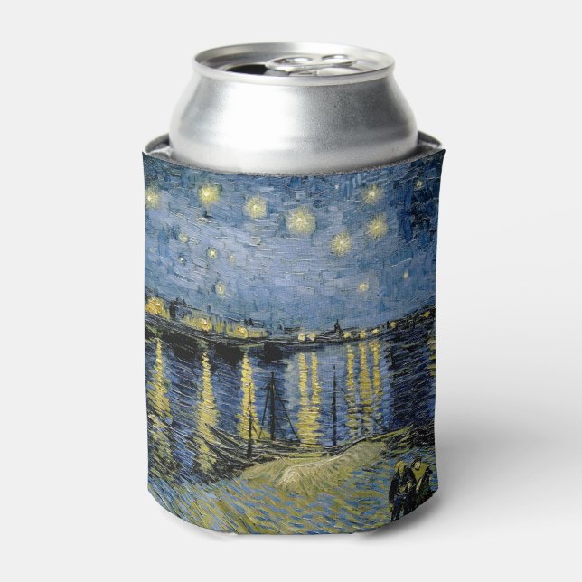Enfriador De Latas Starry Night Vincent van Gogh (Lata Anverso)