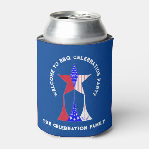 Enfriador De Latas Stars and Stripes Patriot