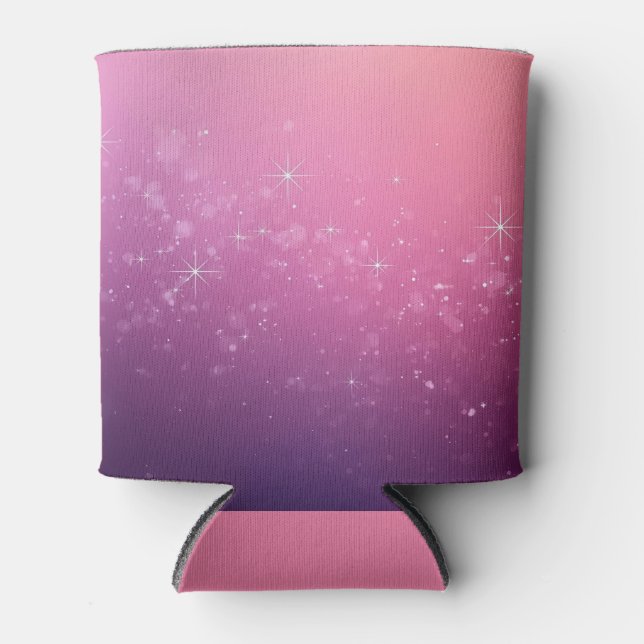 Enfriador De Latas Stars In Pink Space (Anverso)