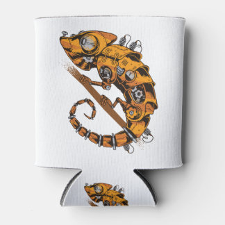 Enfriador De Latas Steampunk Chameleon