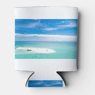 Enfriador De Latas Stellar Clear Island Grace Bay Turks Caicos Beach