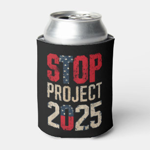 Enfriador De Latas Stop Project 2025 Trump Biden Vintage