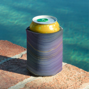 Enfriador De Latas Strata de Guay Hermosa morada azul y agato de or