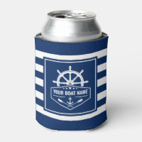 Su nombre de barco Ancla Náutica Oars Helm Navy Bl