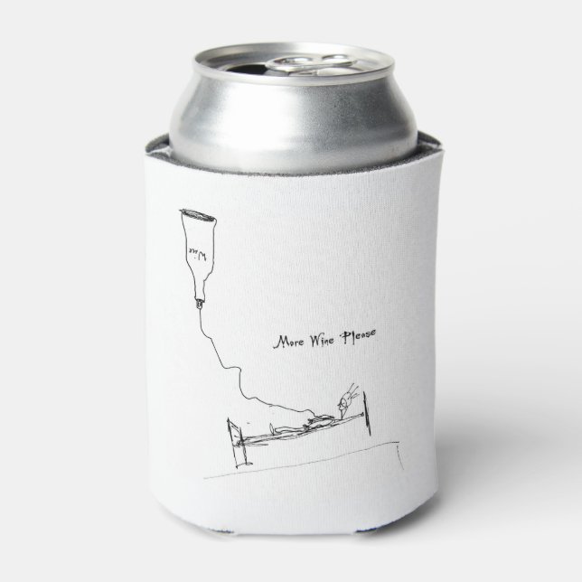 Enfriador De Latas Su Refrigerador de bebidas Personalizado (Lata Anverso)