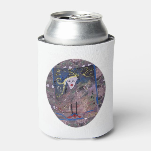 Enfriador De Latas Su Refrigerador de bebidas Personalizado (Lata Anverso)