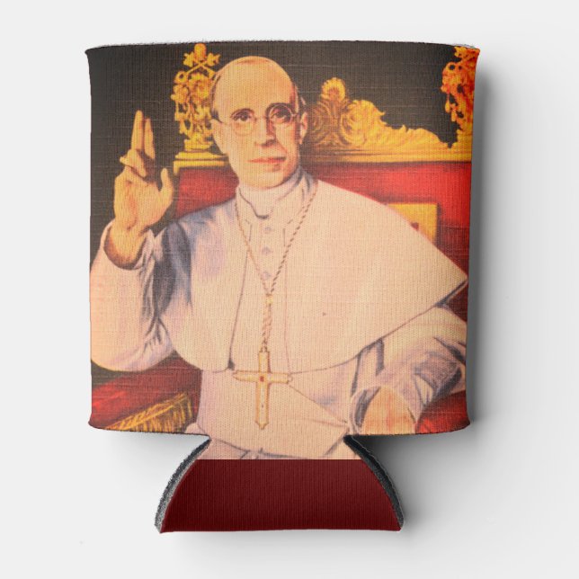 Enfriador De Latas Su Santidad el Papa Pío XII - Iglesia Católica (Anverso)