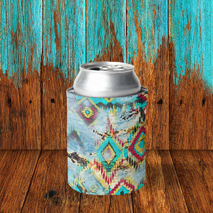 Enfriador De Latas Sublimación tribal nativa estadounidense
