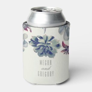 Enfriador De Latas Suculento Bouquet Floral