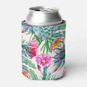 Enfriador De Latas Suculento jardín tropical