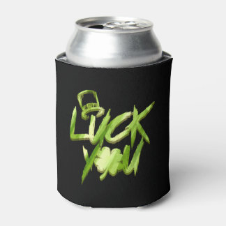 Enfriador De Latas Suerte Shamrock St Patrick s Day St Paddys