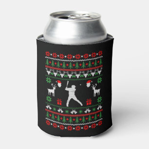 Enfriador De Latas Suéter de Navidades feos de béisbol