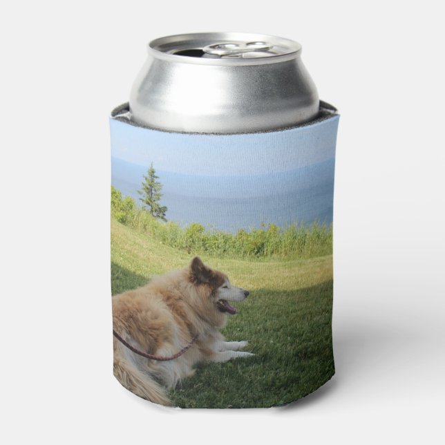 Enfriador De Latas Suka Enjoying Cape George (Lata Anverso)