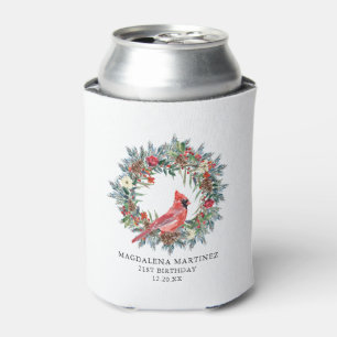 Enfriador De Latas Suministros de fiesta del cardenal rojo para cumpl