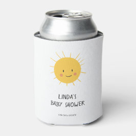 Enfriador De Latas Sunshine Sun Baby Shower Pool Fiesta