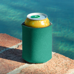 Enfriador De Latas Superficie texturizada verde azulado con patrón de