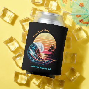 Enfriador De Latas Surf al atardecer