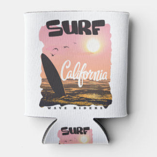 Enfriador De Latas Surf California Beach