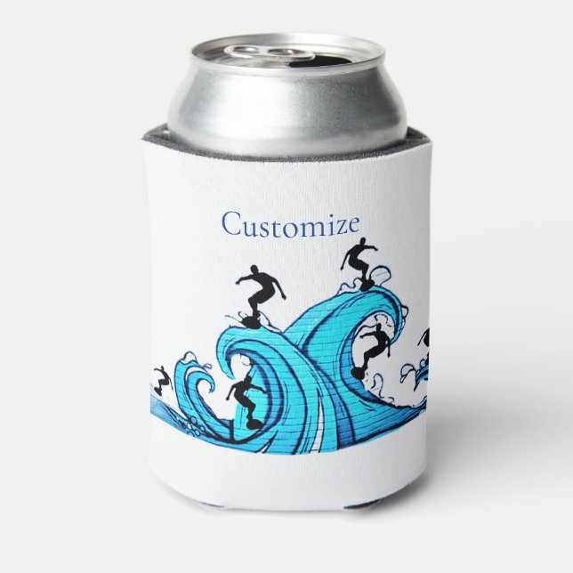 Enfriador De Latas Surfers Everywhere Thunder_Cove (Reverso de la lata)