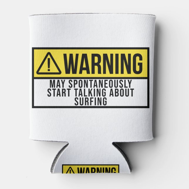 Enfriador De Latas Surfing Gift - Surfer Lover (Anverso)