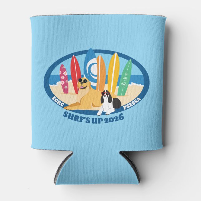 Enfriador De Latas Surfs Up 2026 Can Coozie (Anverso)