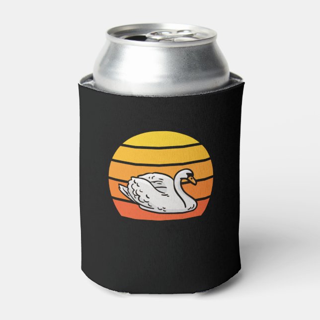 Enfriador De Latas Swan Retro (Lata Anverso)