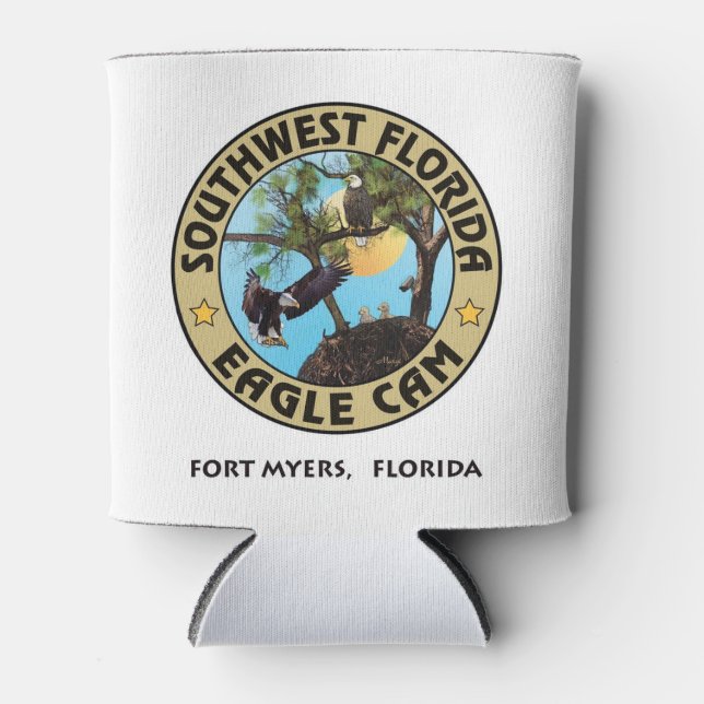 Enfriador De Latas SWFL Eagle Cam Drink Coolie (Anverso)