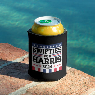 Enfriador De Latas Swifties por Kamala Harris 2024 Apoyo al Voto 